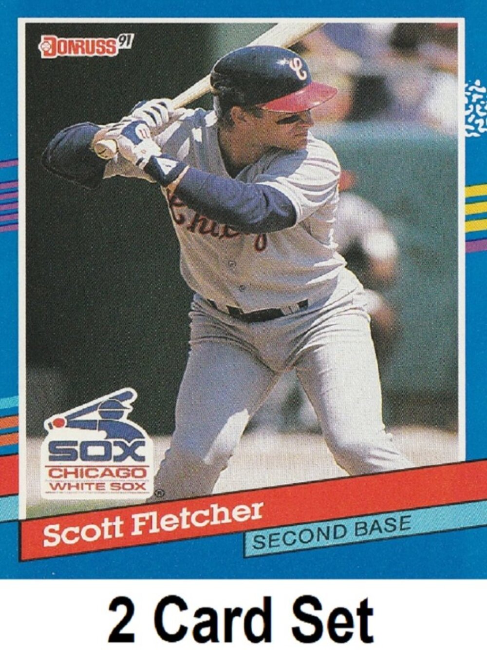 Scott Fletcher Baseball Card Collection